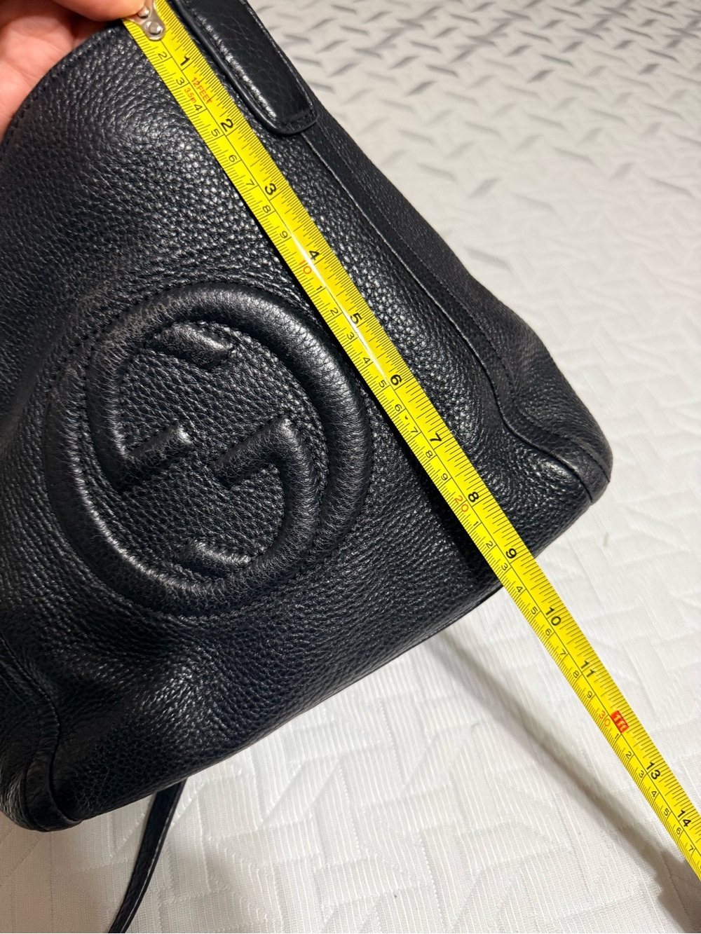 Gucci Soho Black Leather Tote - Picture 13 of 16